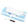 73PCs Sublimation Keycaps PBT Mechanical Keyboard Accessory PC Parts with Cute Pattern
