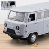 1/18 UAZ Traveler Alloy Van Car Model Diecasts Metal Off-road Vehicles Car Model Simulation Sound Light Collection Kids Toy Gift