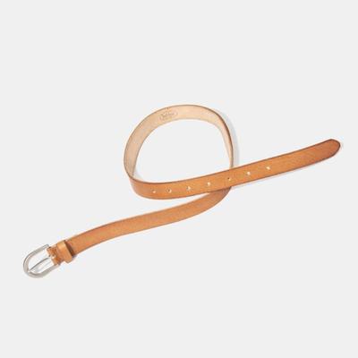 Halden Basic Cowhide Leather Belt (T001_tan)
