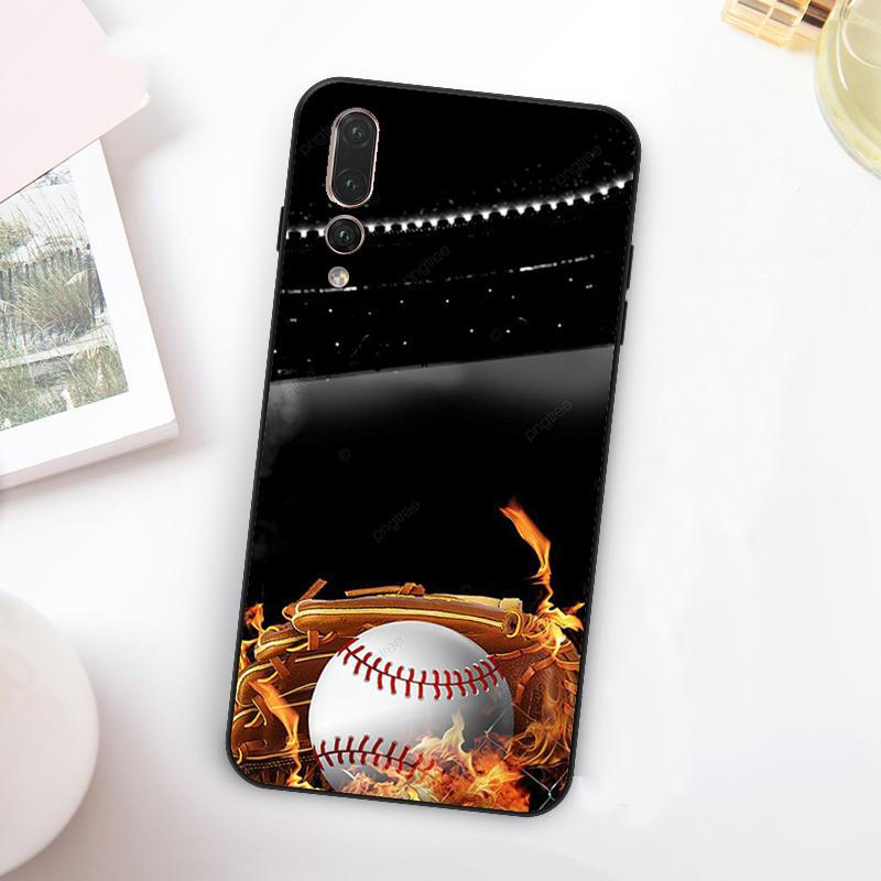 Baseball Ball For Huawei Nova Y60 Y70 Y90 Y72 Y73 Y61 Y91 7i 8i 11i 12i 12s 9 10 SE P20 P30 P40 Lite Case
