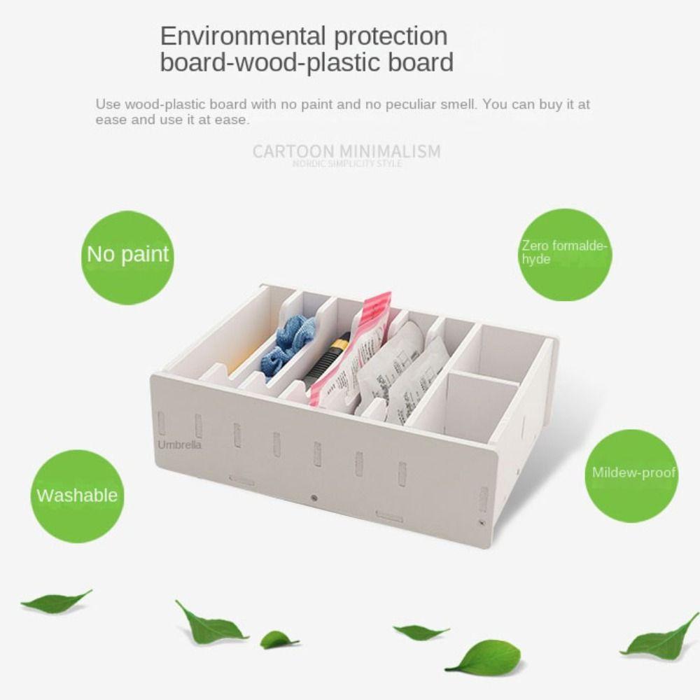 Plastic Organizing shelf drawer Change box Durable Collection box