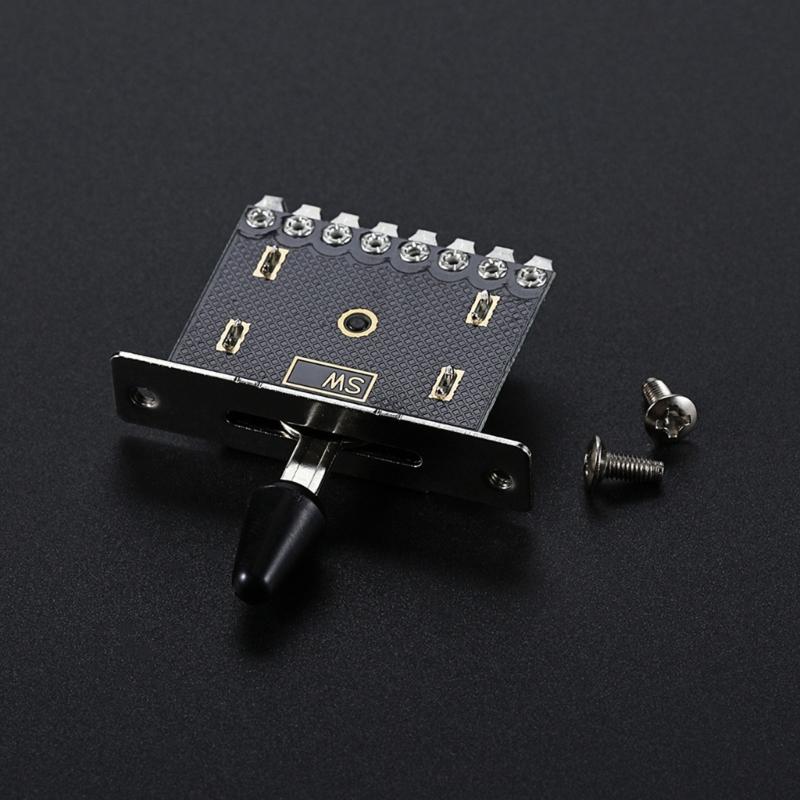 Electric Guitars 3 Way Pickups Selector Switches Shifter Conversion Guitar Pickups Lever Switches Set with Tip Knob