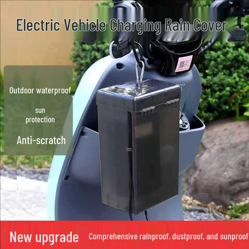 Universal Waterproof EV Charger Cover with Heat Dissipation for Car Battery Storage