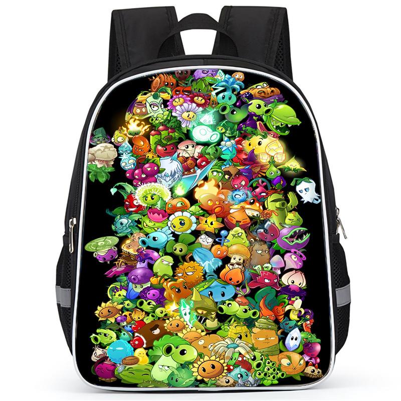 Plants Vs. Zombies Plants Vs. Zombies Anime Backpack Student Bag