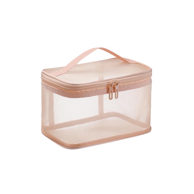 Portable Large-Capacity Toiletry and Cosmetic Bag with Palace Style and Optional Logo