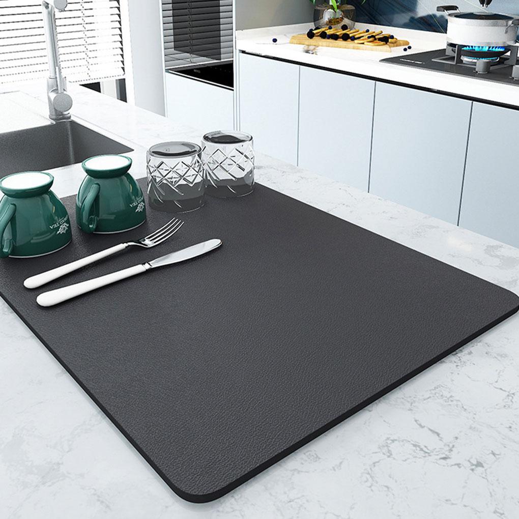 Tappetino super assorbente per scolapiatti per asciugatura rapida e pulizia facile Tappetino assorbente per piano cucina