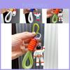 Creative Astronaut Keychain Light-up Sound Plastic Car Key Accessory For Men And Women