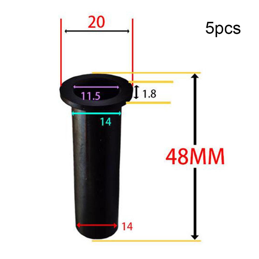 Parts Wire Sheath Protection Rubber Tools Useful 5 PCS