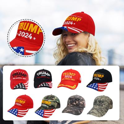 2024 Hat Donald Hat 2024 MAGA Hat USA Embroidered Adjustable Baseball Cap