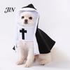 Pet Halloween Costume Cat Nun Costume, Cute Outfit, Cosplay Clothes, Comfortable Fun Party Outfit for Small Medium Dogs Cats Easy