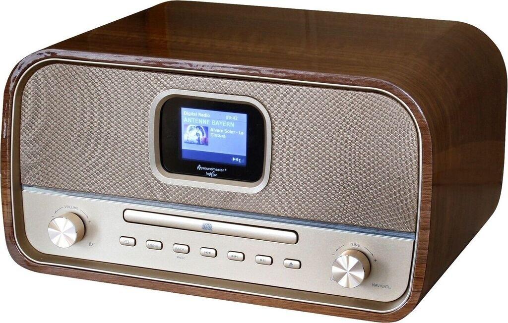 Радио Soundmaster DAB970 коричневый