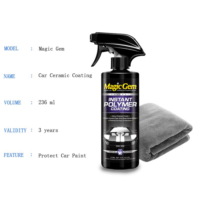 

473 мл нанокерамическое покрытие жидкое стекло покрытие быстрое покрытие супергидрофобное покрытие против царапин уход за краской