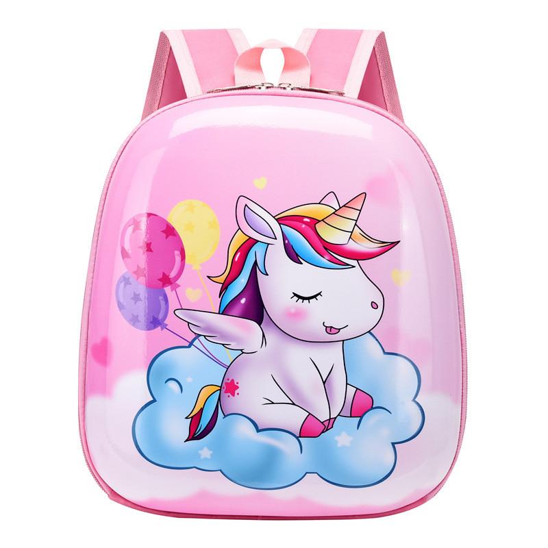 Childrens Cartoon Animal Pvc Backpack With Waterproof And Wearresistant Features For School Use