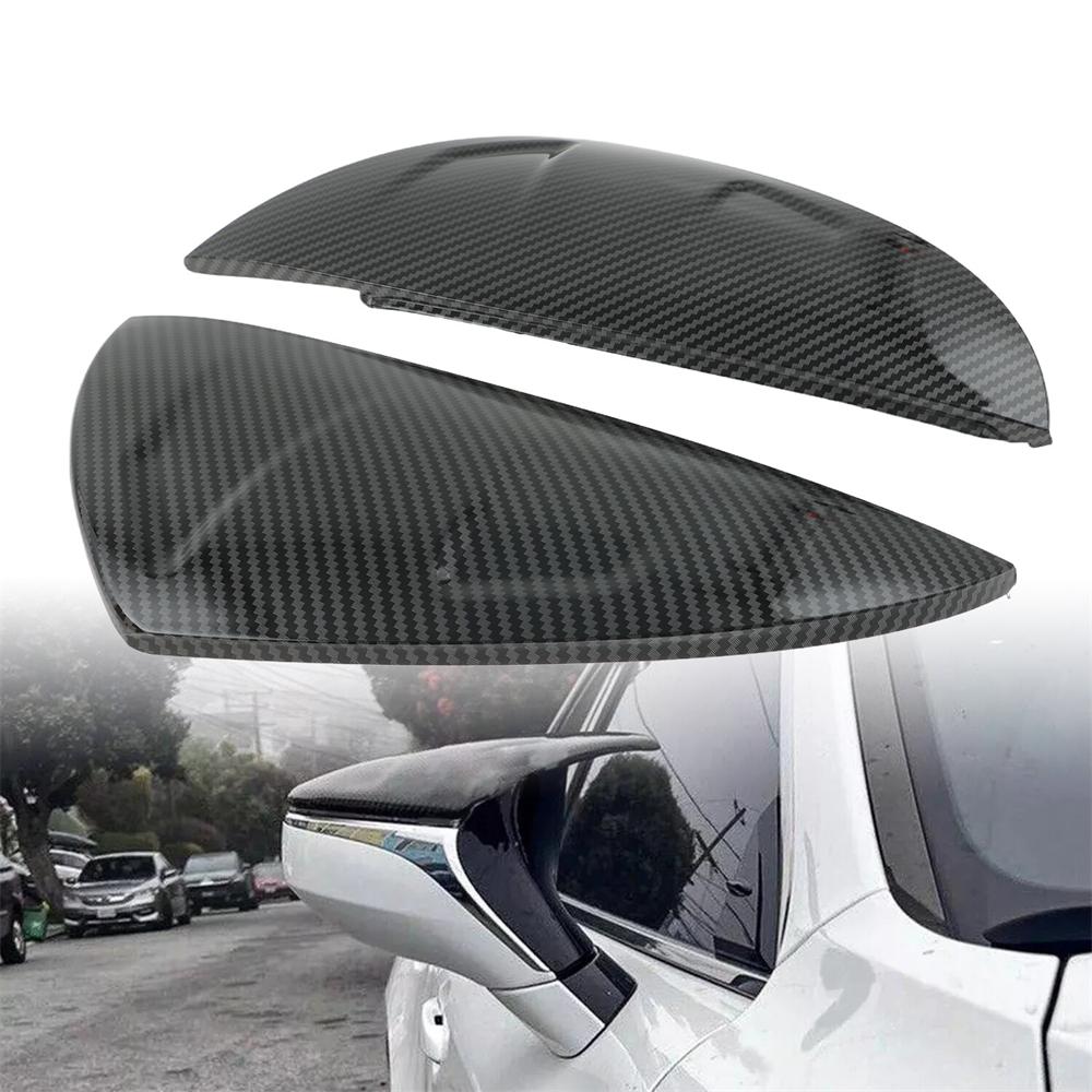 Carbon Fiber Texture M Style Mirror Cover Caps for 2021-2025 Lexus IS350