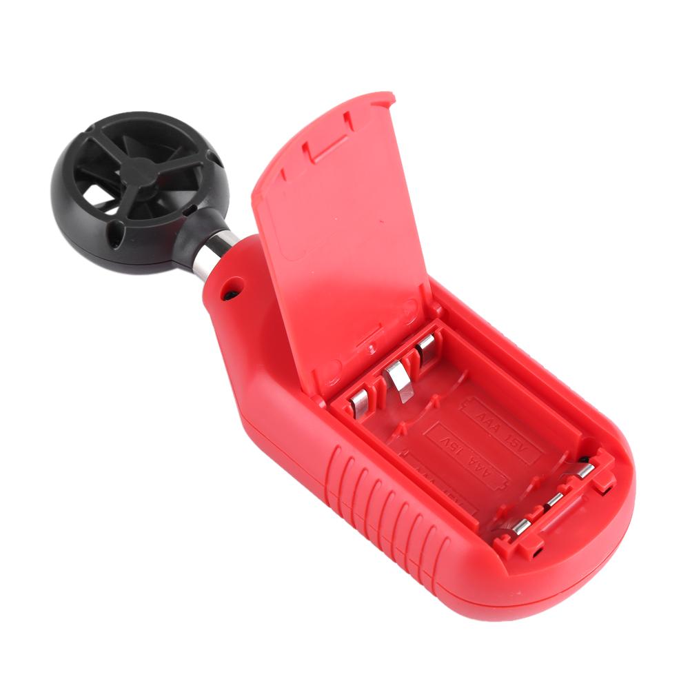 UT363 Anemometru digital LCD de înaltă precizie, tester pentru viteza vântului, indicator de temperatură