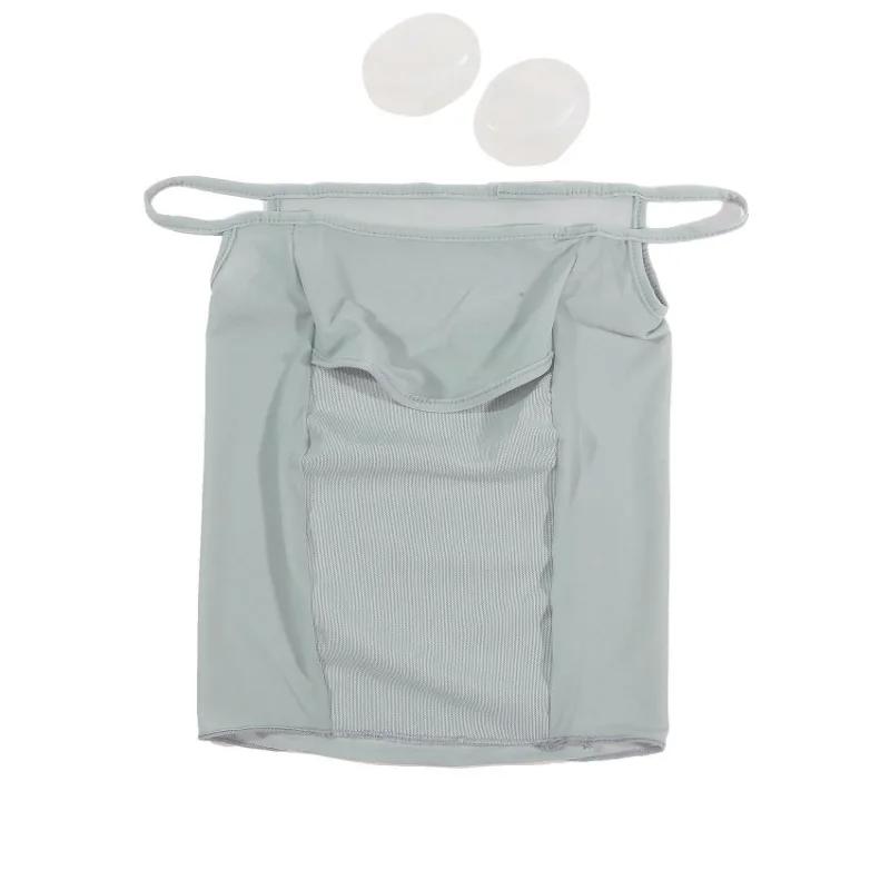 Unisex Anti-uv Ice Silk Sunscreen Mask Facial Gini Summer Outdoor Sports Ear Cord Scarves Mask Neck Protection Face Veil