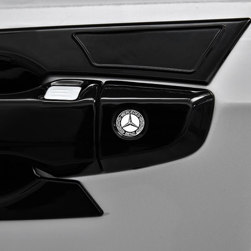 Car Lock Keyhole Stickers Door Lock Protect Car Stickers For Mercedes-Benz W213 W212 W220 W221 W222 W108 W126 W140 W168 W169