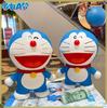 Large Size Doraemon Action Figures Toys Anime Kawaii Piggy Bank Pvc Figurines Decoration Model Toy Statue Decor Birthday Gifts