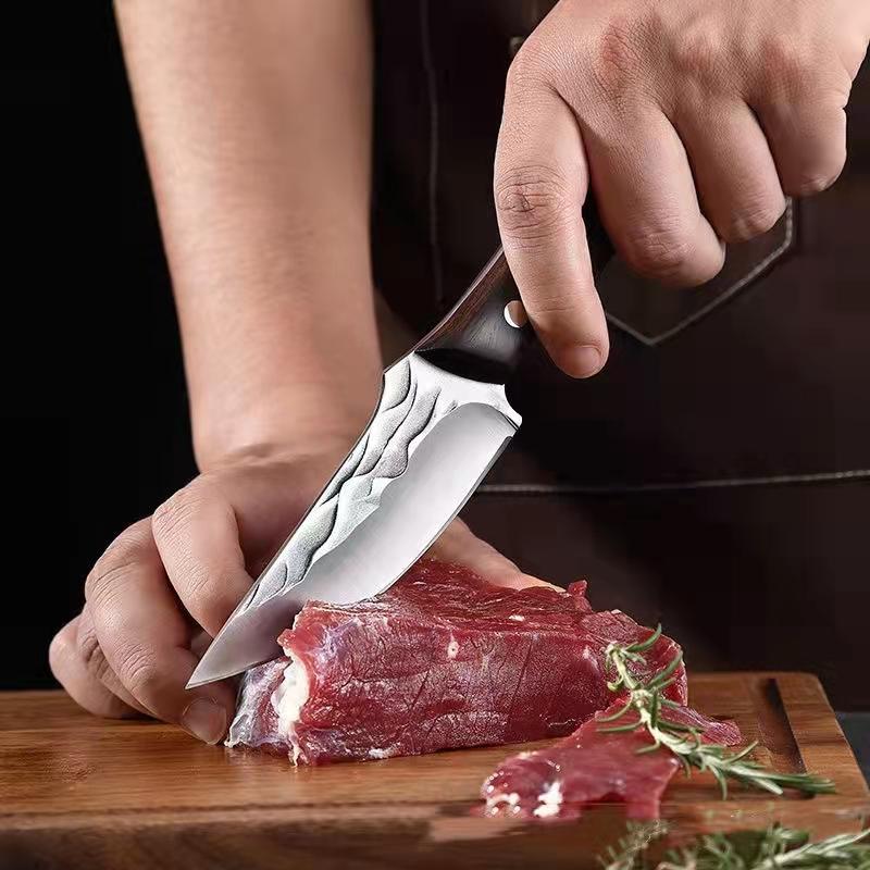 Stainless Steel Boning Knife Meat Cleaver Sharp Chicken Bone Scissors for Grilling and Cooking