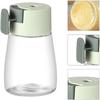 4Pcs Transparent Measuring Seasoning Bottle Press Type Sealed Condiment Jars  Cooking Essentials