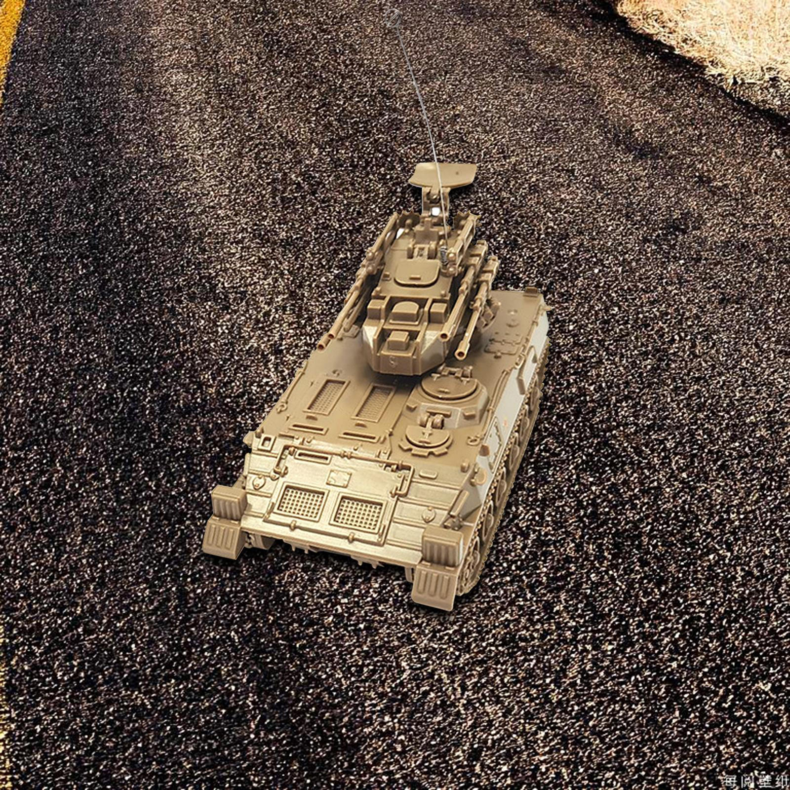 

1/72 Миниатюрная 4D модель танка, самостоятельная сборка, сделай сам, головоломка, гусеничная колесница для Light Coffee Fort