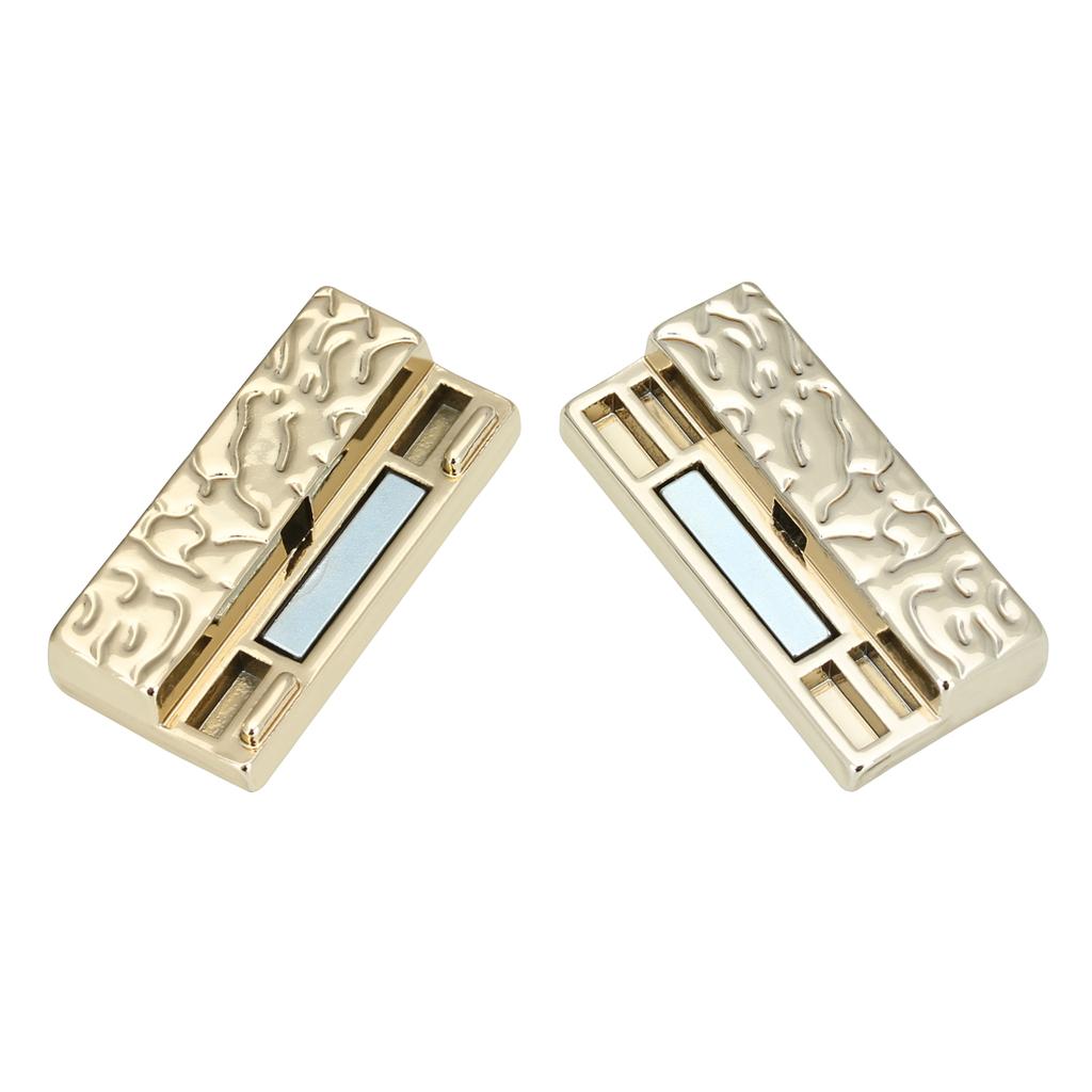5pcs Alloy Magnetic Clasps Round Square Corners Leather Cord End Clasp Connectors For DIY Jewelry Making Bracelet Accessories