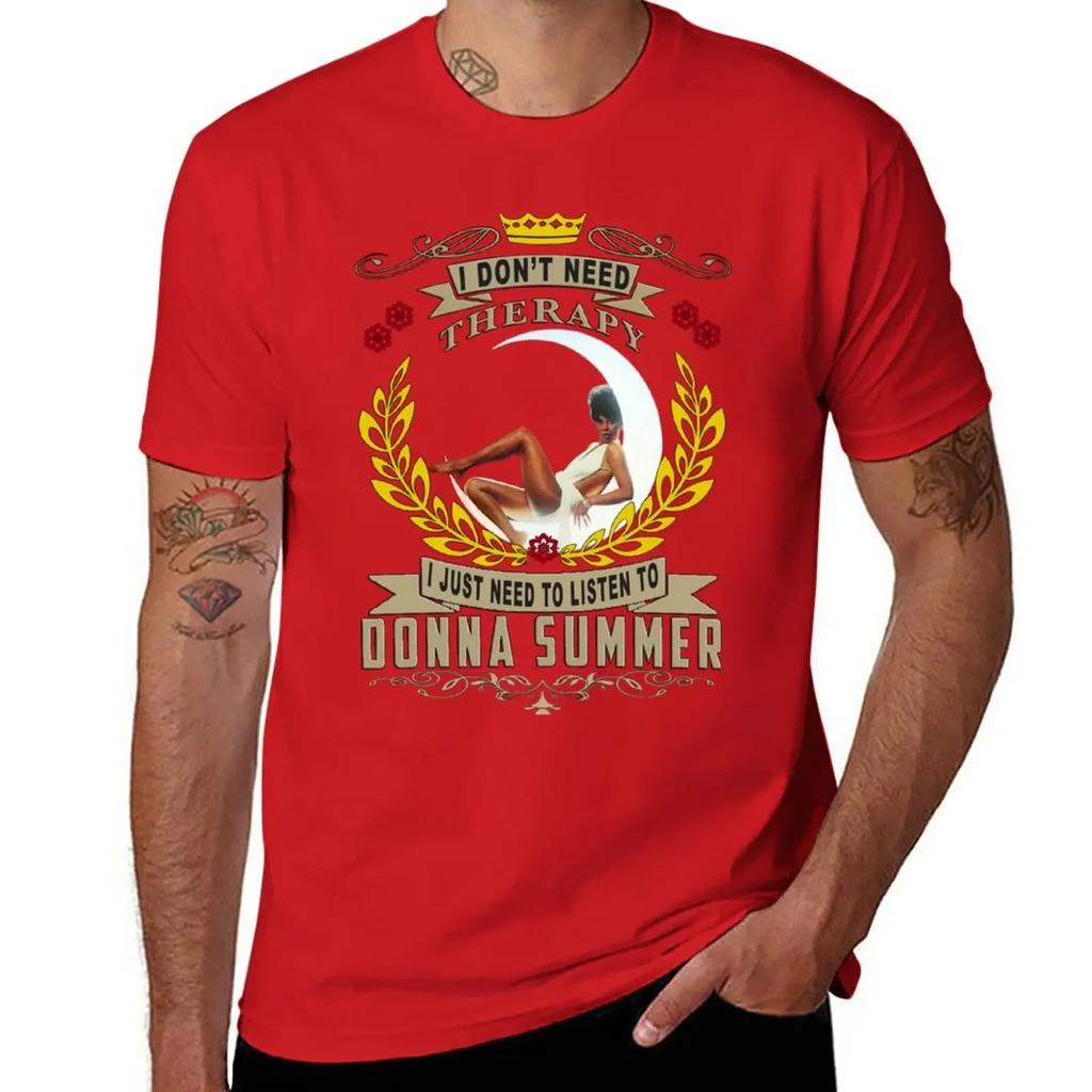 DONNA ONE MOON LOVE T-Shirt Short sleeve tee korean fashion mens cotton t shirts