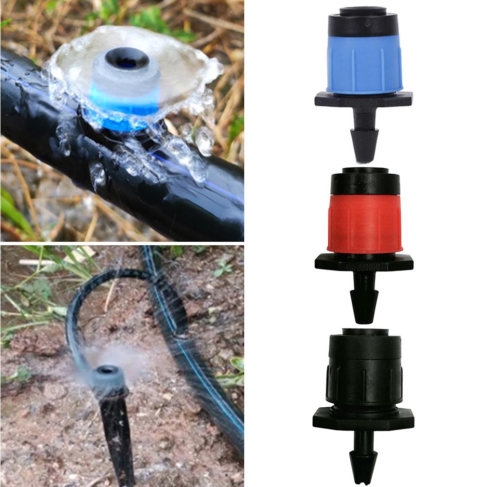 20/100pcs Adjustable Irrigation Dripper Sprinkler Watering Drip Irrigation Sprinkler Lawn Vegetables Watering Cooling System