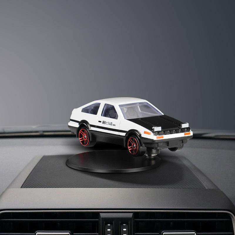 Car Ornaments Interior Decoration Drift Tail Swing Rotating Ornaments Toy Model Center Console Car Interior Decoration