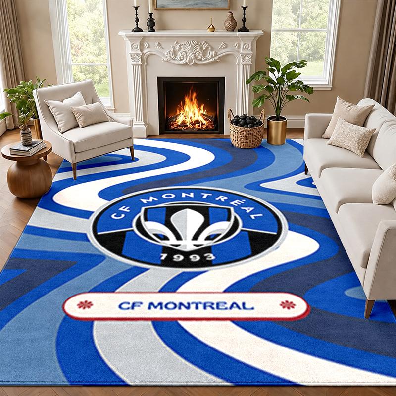 Tapis de porte CF Montreal pour salon ou chambre à coucher Tapis de protection sous chaise Décoration de bureau Cadeau de Noël Cadeau d'anniversaire