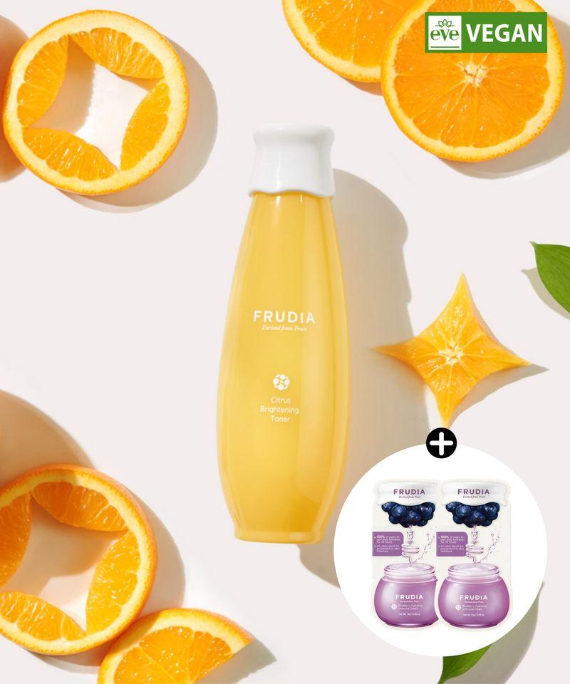[Certified Whitening Function] Tangerine Brightening Toner (+3ml Sample Included)
