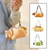 Cartoon Raccoon Shoulder Pouch Cute Golden Snub-nosed Monkey Bag  Children's Gift
