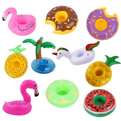 HaoYunLai Lovely Pineapple Bird Inflatable Float Drink Can Cup Holder Swimming Party Props
