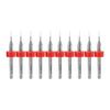 Professionelles Hartmetall-Gravierfräser-Bit-Set 10 Stück 0-11mm Durchmesser