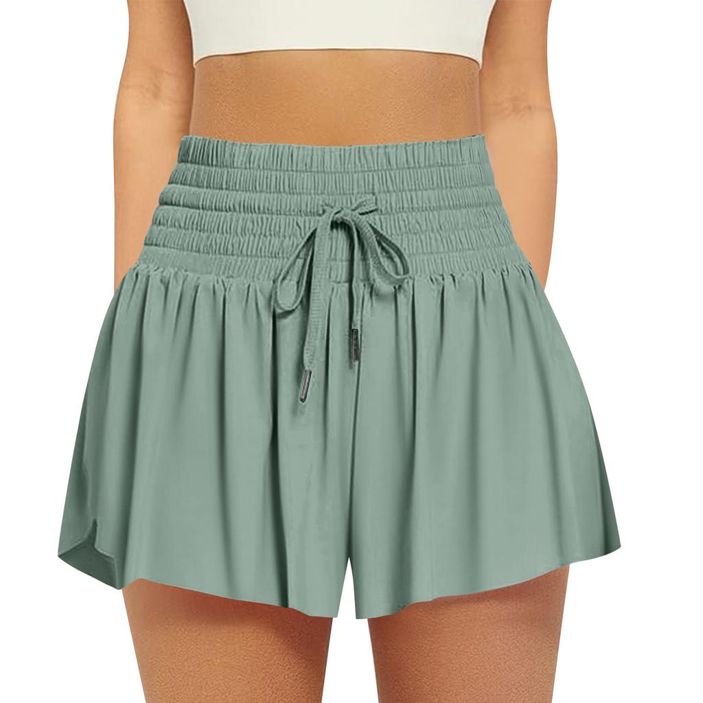 Flowy Athletic Shorts For Women High Waisted Gym Yoga Workout Running Tennis Skirt Skort Cute Clothes Casual Summer