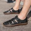 Sommer 2026 Herren Atmungsaktiv Große Größe Römische Webart Strand Sandalen