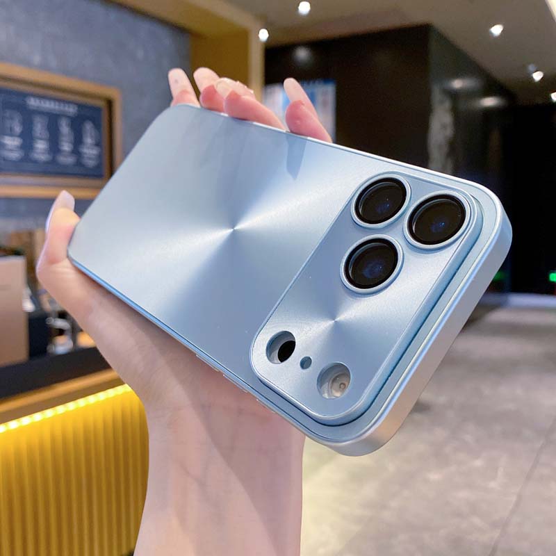 Laser Aurora CD Pattern Matte Case for IPhone 17 Air 16 15 14 13 12 11 Pro Max Lens Film Protection Shockproof Armor Hard Cover