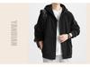 Plus Size Men's Winter Sherpa Fleece Hoodie Cardigan 2025 - Heavyweight Trendy Top