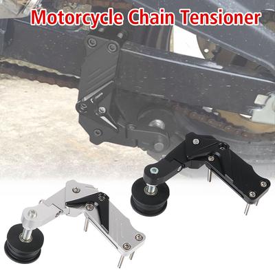 Fahrrad Motorrad Kettenregler CNC Moto Kettenspanner Breite Kette Anti-Rutsch-Vorrichtung Kettenspannungsregler Automatisch