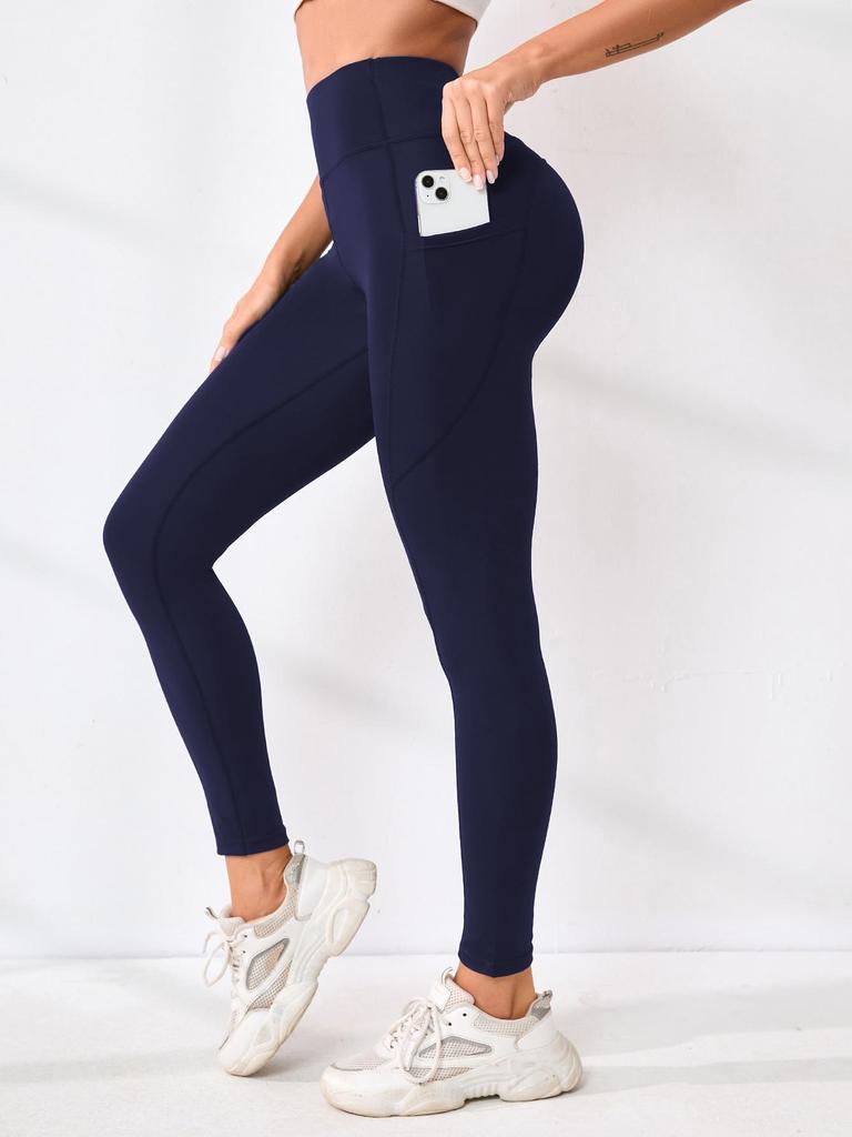 Hottest-Selling High-Waisted Yoga Leggings: Sexy Solid Color Fitness Pants for Women