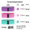 Fitness Yoga Squat & Glute Workout Resistance Band - Cotton Glute Lifting & Shaping Circle