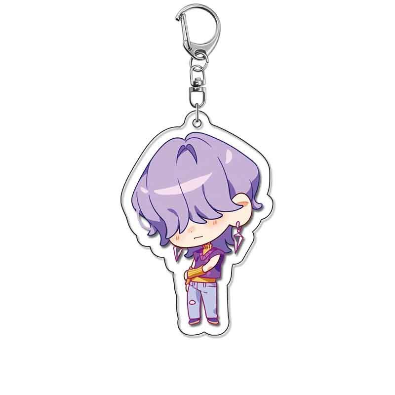 Kpop Ghost Hunter Demon Hunter Girl Group Keychain Demon Hunter Peripheral Second Dimensional Acrylic Pendant Millet Gift