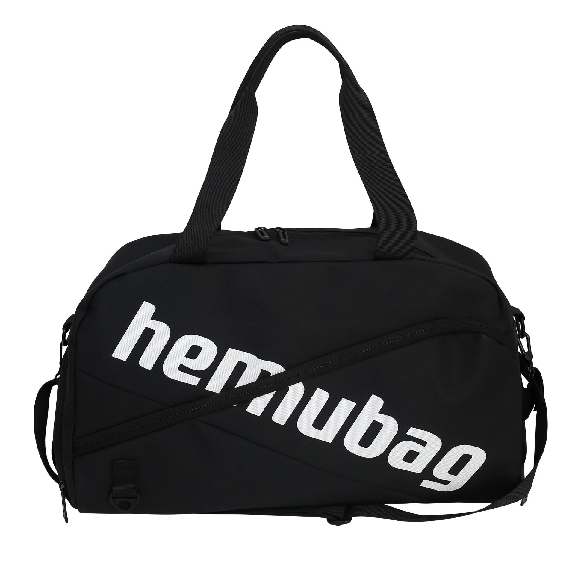 

New travel bag, yoga fitness bag, boarding training bag, accommodation and housing bag чорний