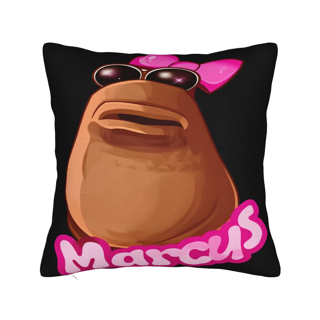 Funny Robert Help Marcus The Worm  Pillowcases  Retro Trendy Pillow Case For Office Car Home Decor Comfy Pillow Cover