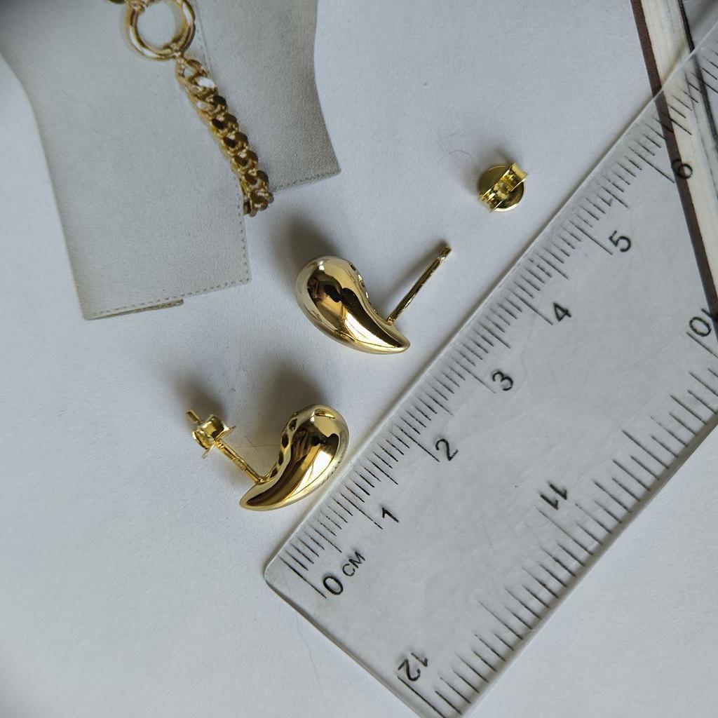 Silver Earrings Without Stones (2186441)