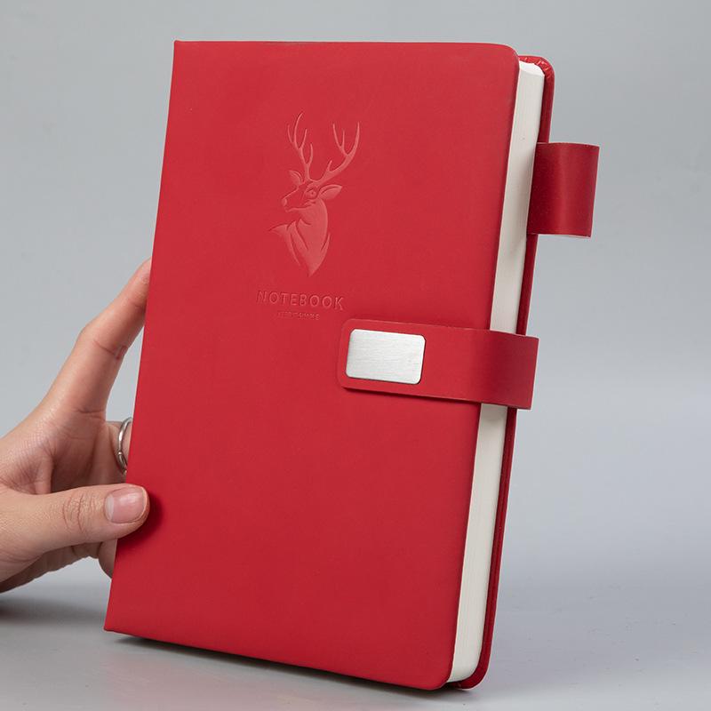 

Спеціальні блокноти для бізнесу з пряжкою з логотипом - блокноти для конференцій високого класу