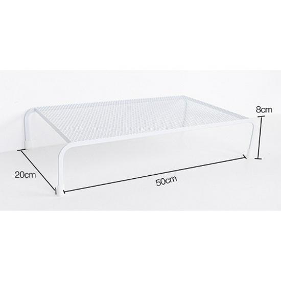 Многофункциональная металлическая подставка для настольного компьютера с охлаждением и местом для хранения