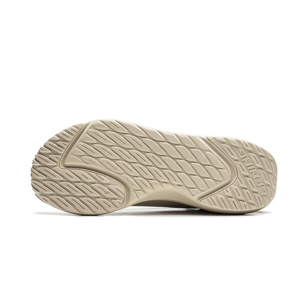 New LiNing SOFT GO Anti Slip Wear Resistant Low Top Casual Shoes Men's Oat Gray AGLU099-5