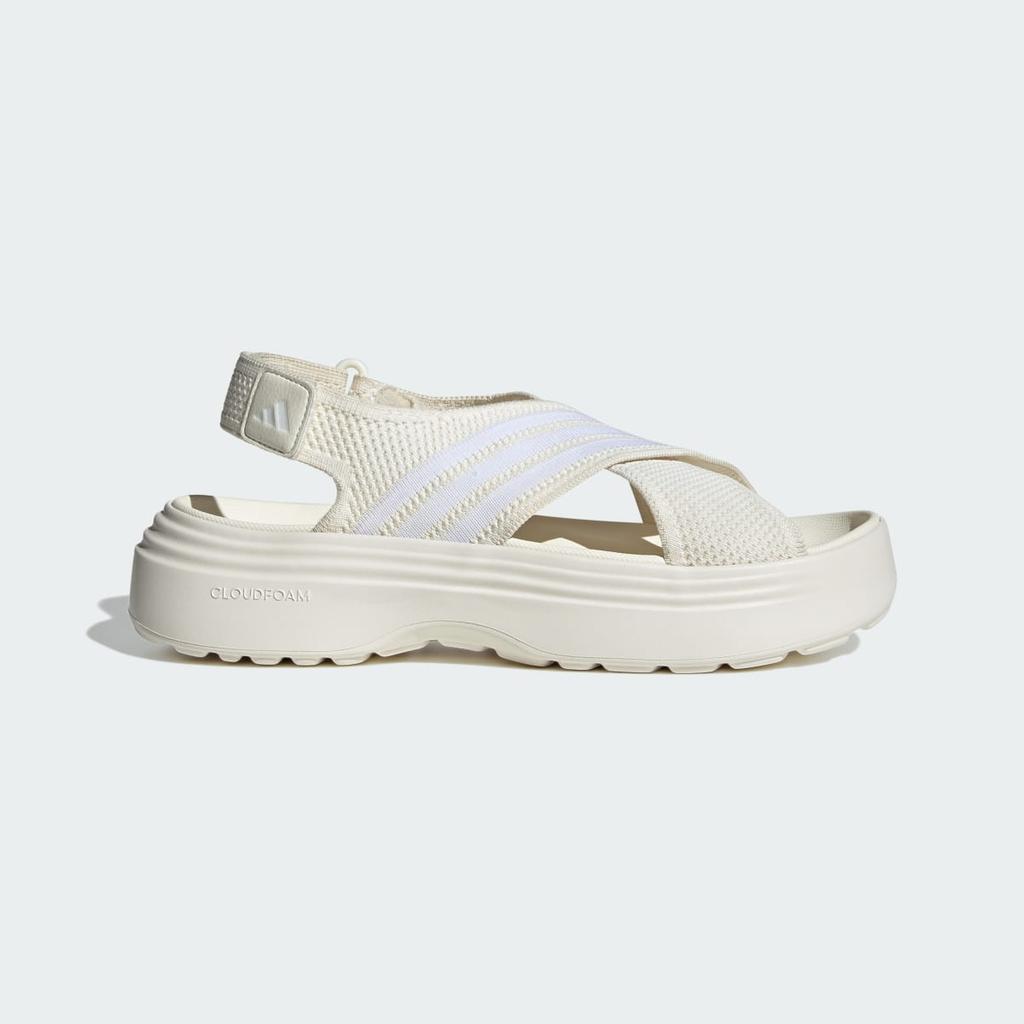 adidas LIFESTYLE SANDAL KK0393 Unisex Sportswear Sandals Off White / Cloud White / Off White
