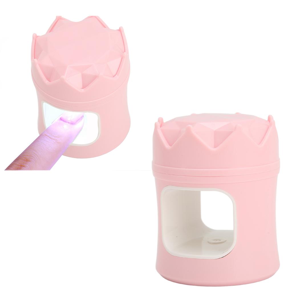 Nail Gel Curing Drying Lamp 6pcs Light Chips Soft Lighting Portable Nail Polish Gel Dryer